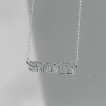 Load image into Gallery viewer, Silver Logo Necklace
