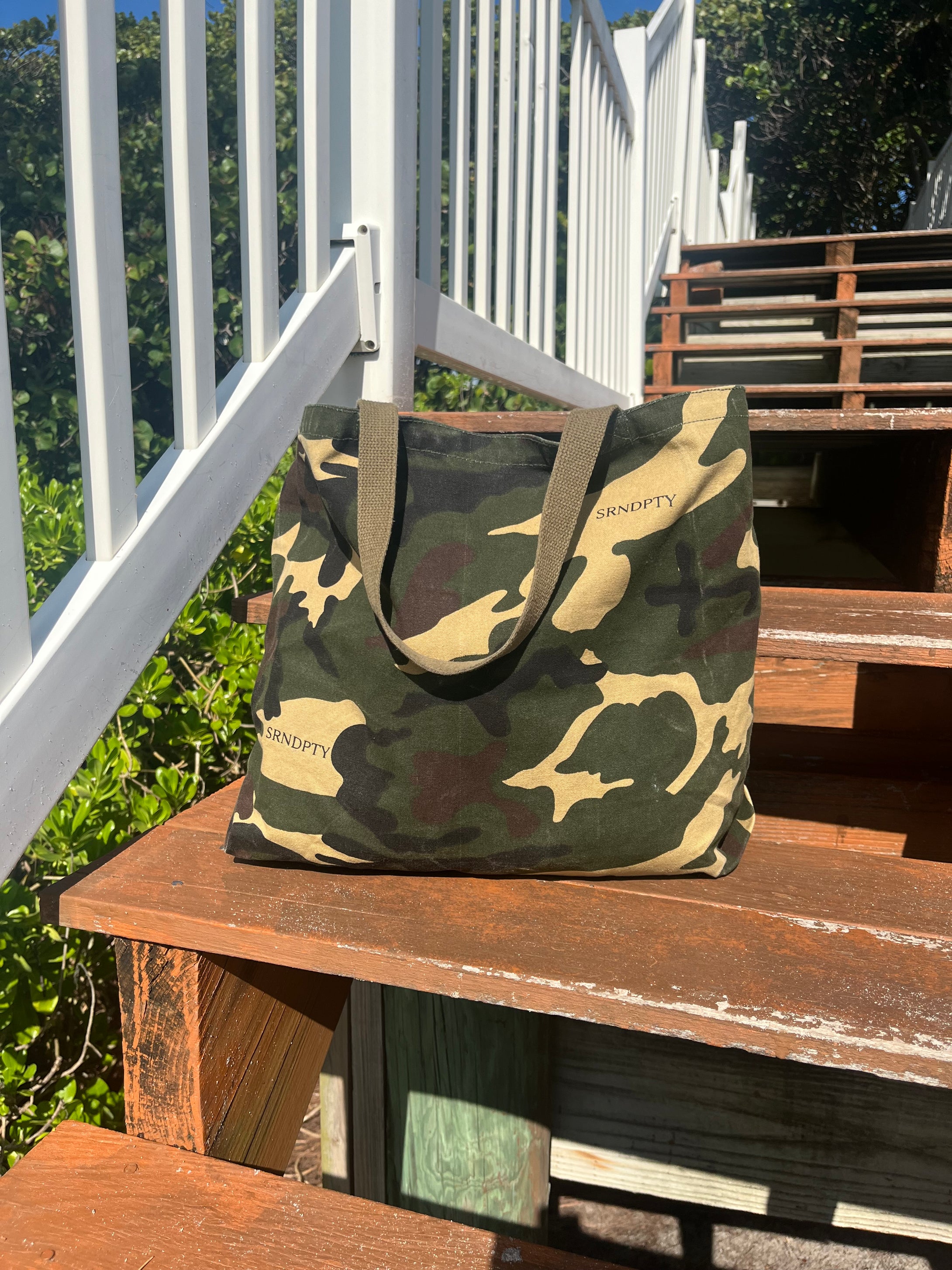 Camo Tote Bag