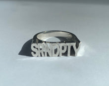 Load image into Gallery viewer, Silver Logo Ring
